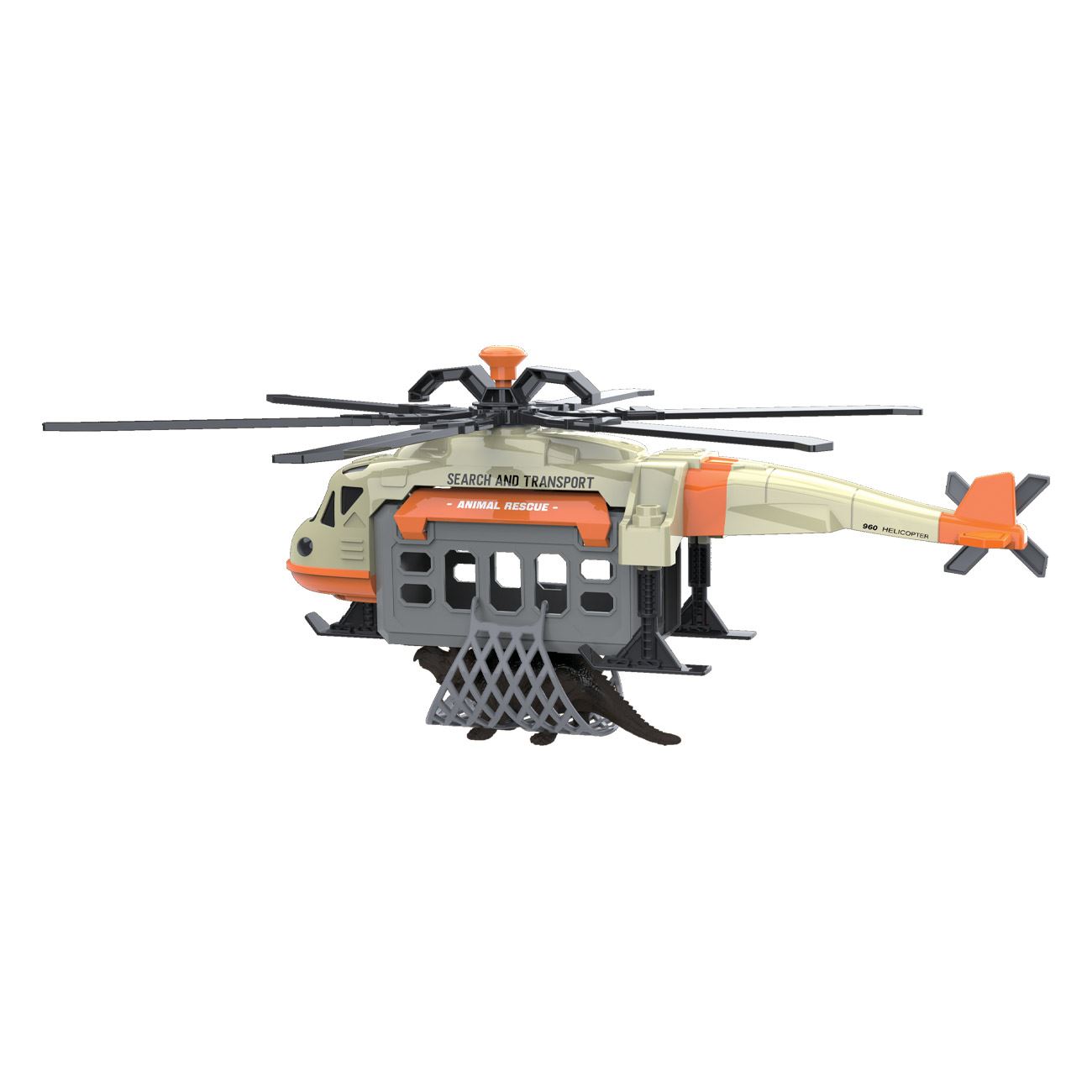 Elicopter de Salvat Dinozauri cu Sunet & Lumina - poza 4