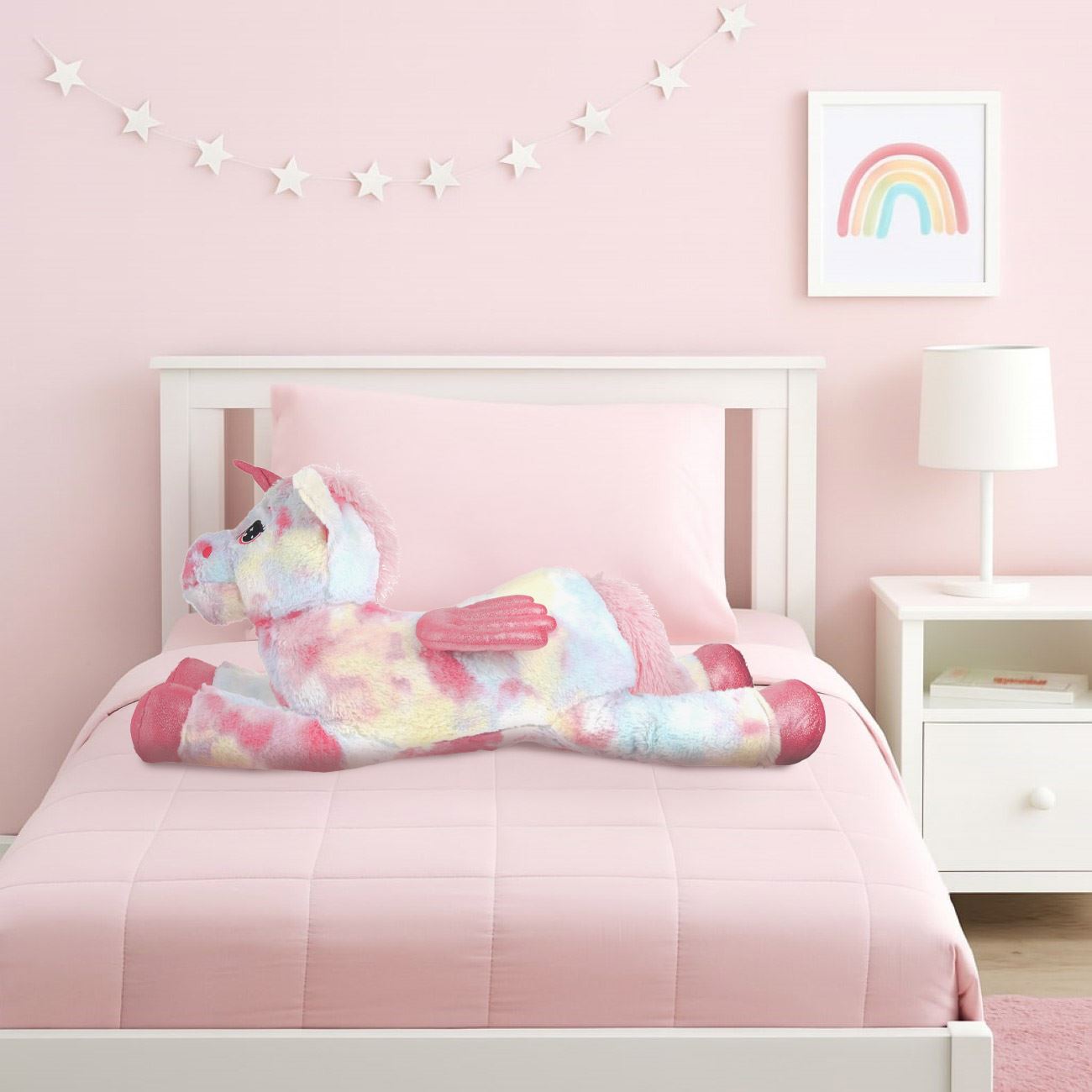 Unicorn de Plus Lila Rainbow 1m - poza 2