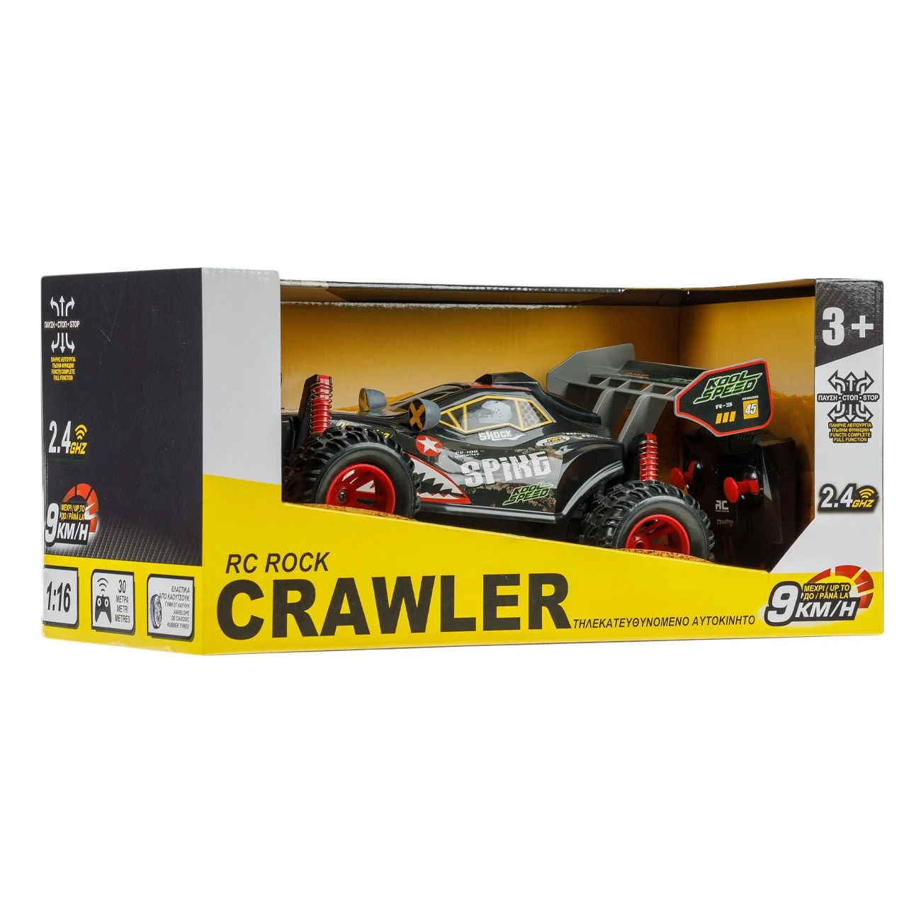 Masina cu Telecomanda Buggy Rock Crawler Neagra 1:16 / 2.4GHz - poza 2