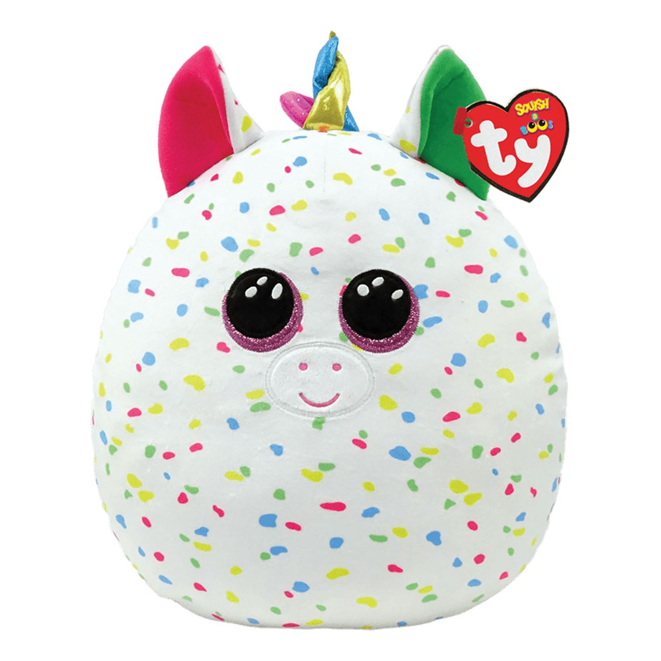 TY Jucarie de Plus Squishy Beanies Unicorn Alb 25cm - AS
