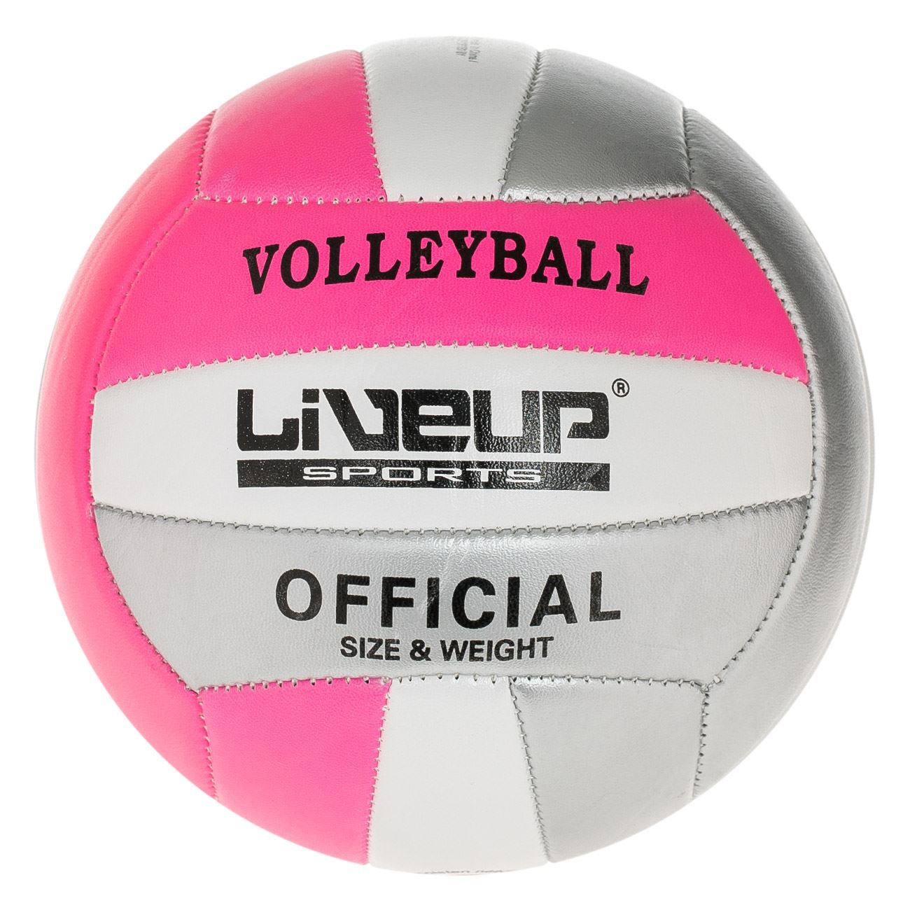 Minge de Volei Alba Fucsia Nr.2
