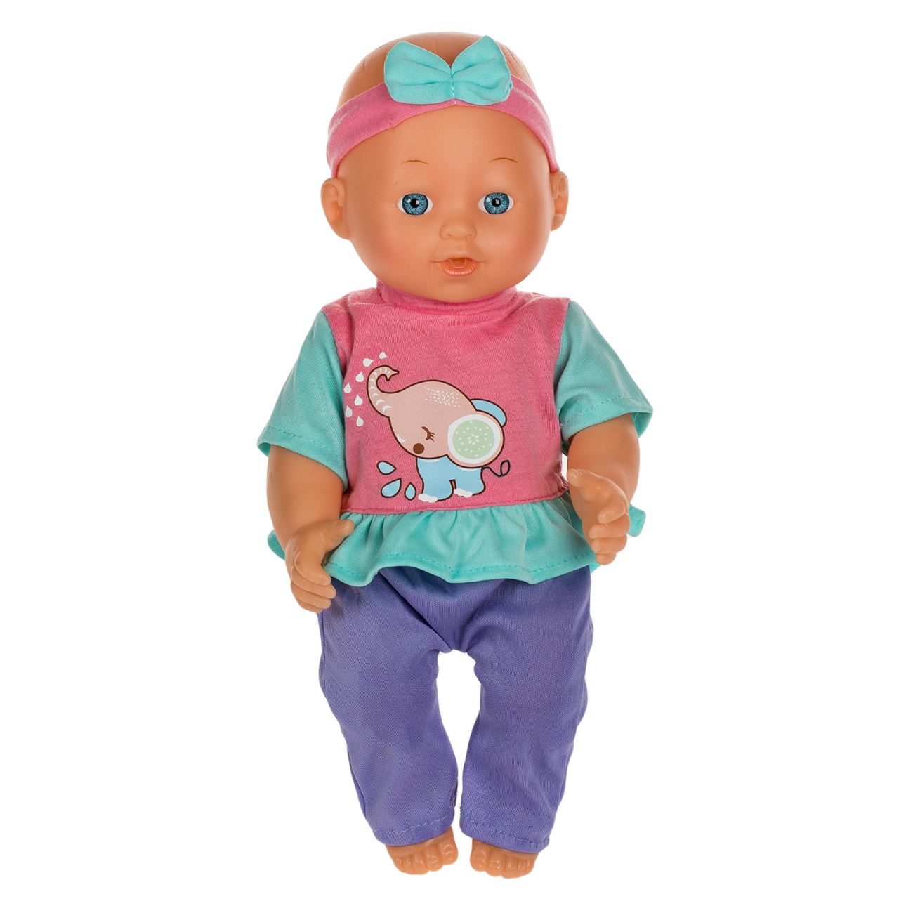 Papusa Bebelus cu Accesorii de Masa & Ingrijire 32cm - poza 4