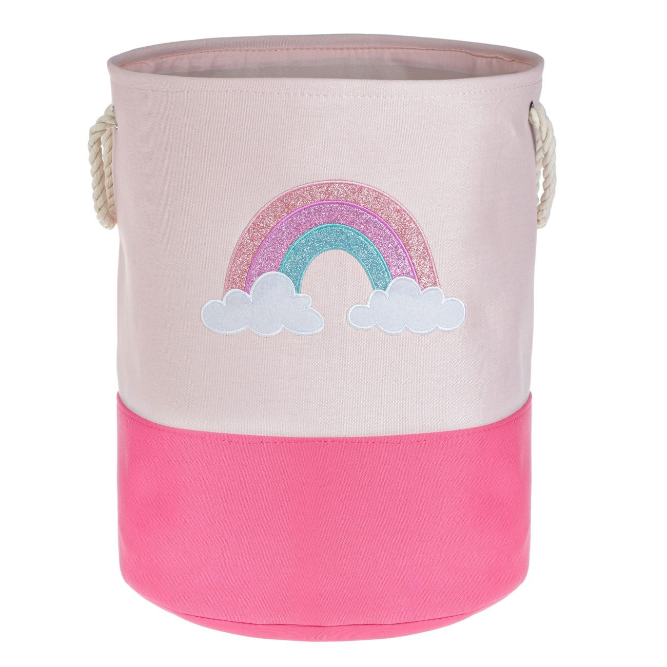 Cos Rufe Roz Fucsia Curcubeu pentru Copii Ø40x50cm