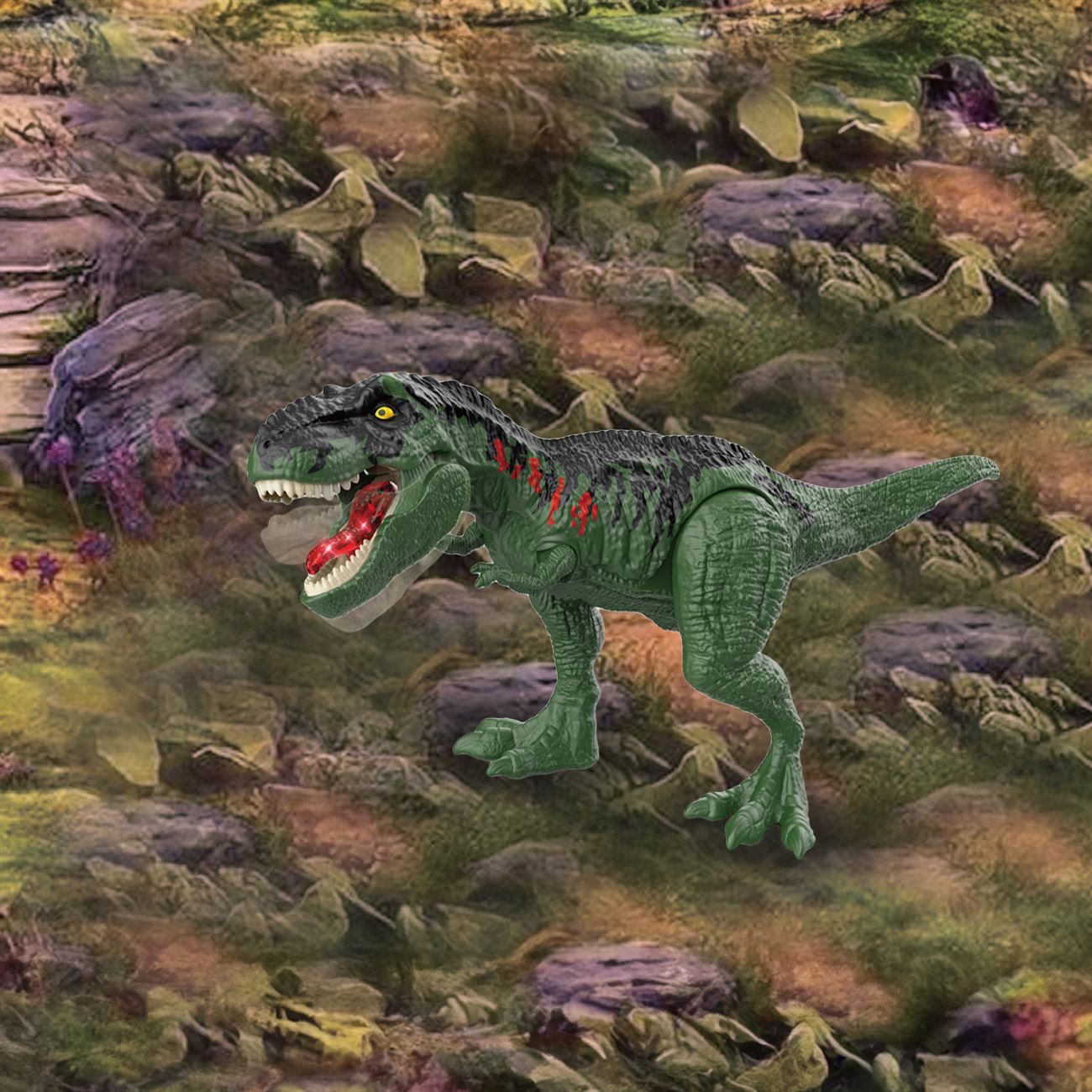 Dinozaur T-Rex cu Sunet & Lumina 36cm - poza 2