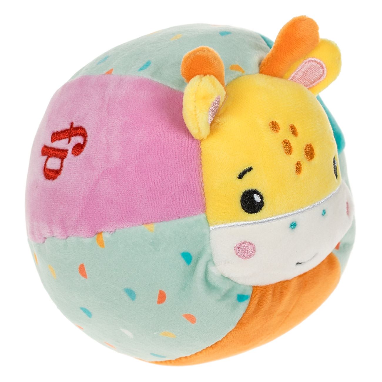 Minge Zornaitoare Textila Girafa 12cm - Fisher Price - poza 2