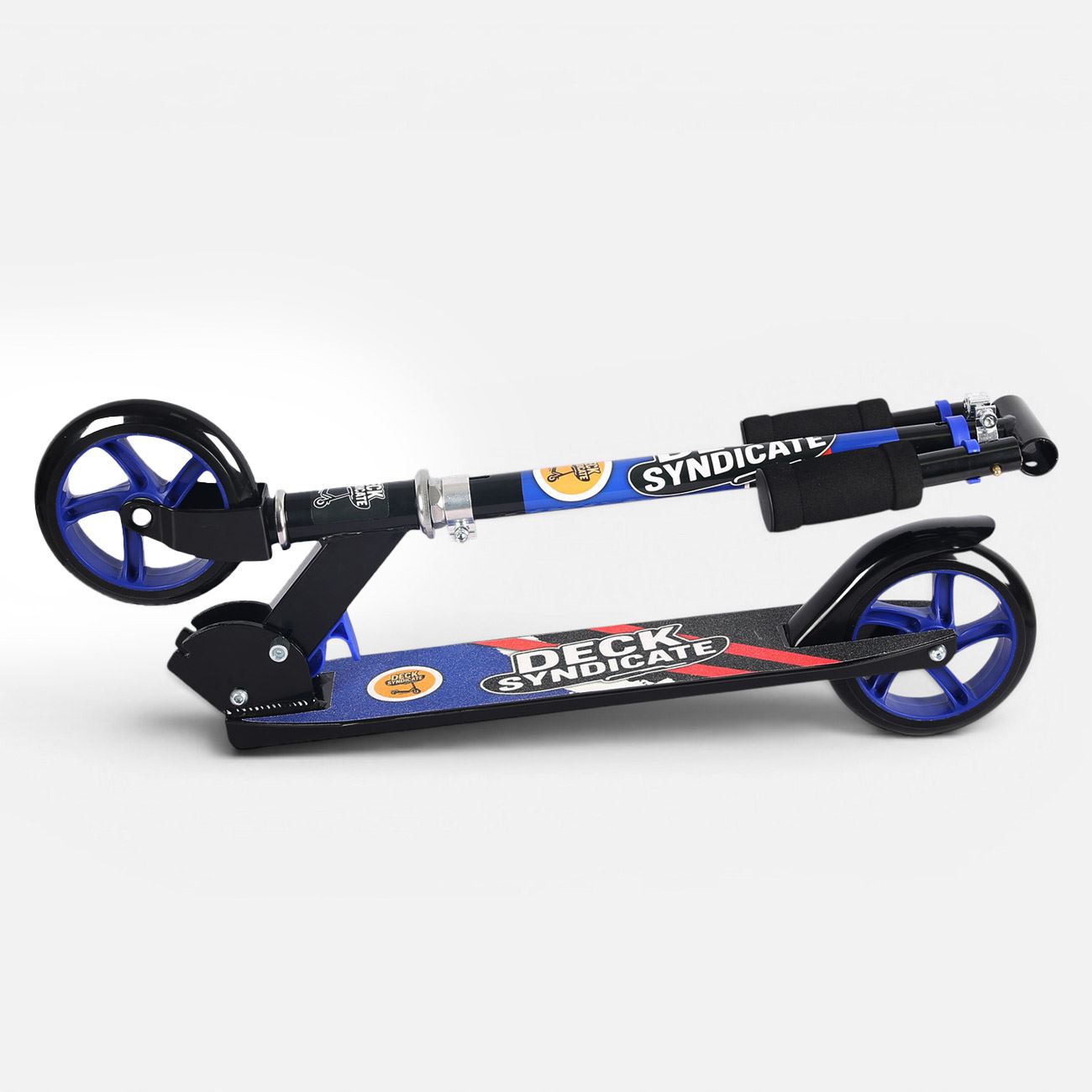 Trotineta Albastra Rosie din Aluminiu Deck Syndicate - poza 3