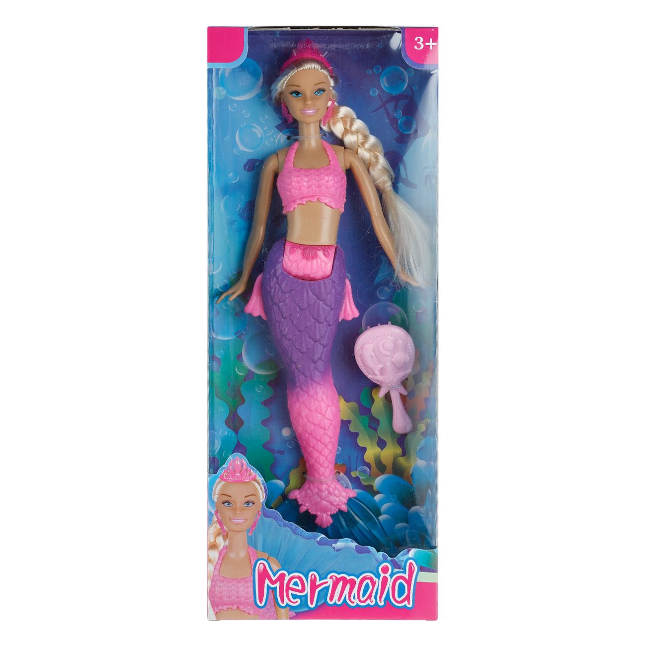 Papusa Manechin Sirena cu 2 Accesorii - poza 2