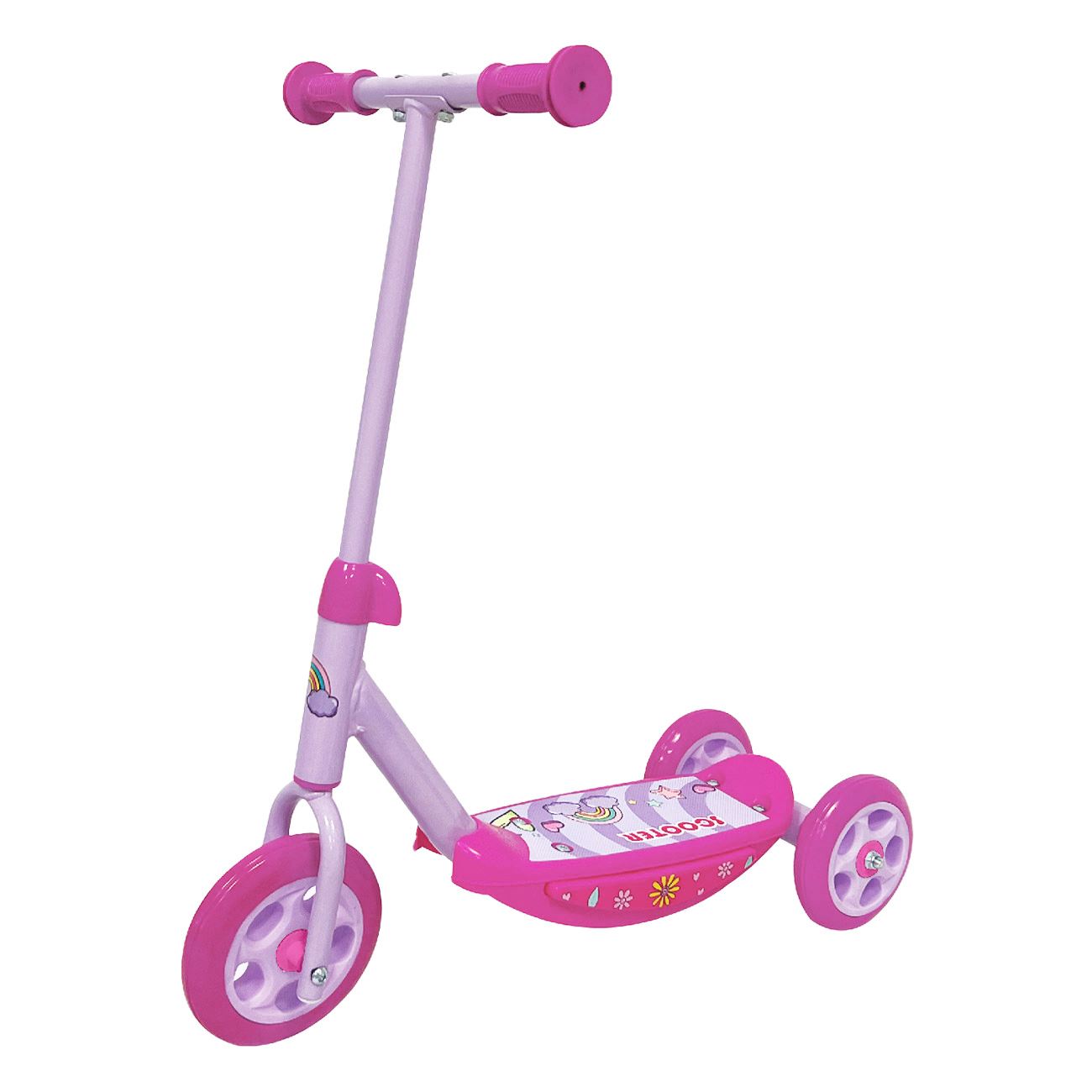 Trotineta Roz Lila Rainbow