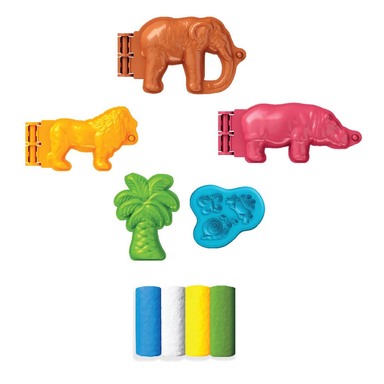 DOH Set Plastilina Creez Animale din Jungla - poza 2