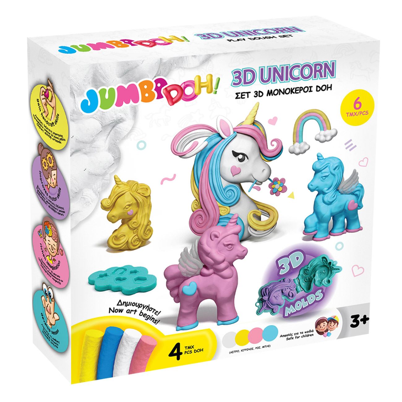DOH Set Plastilina Creez Unicorn