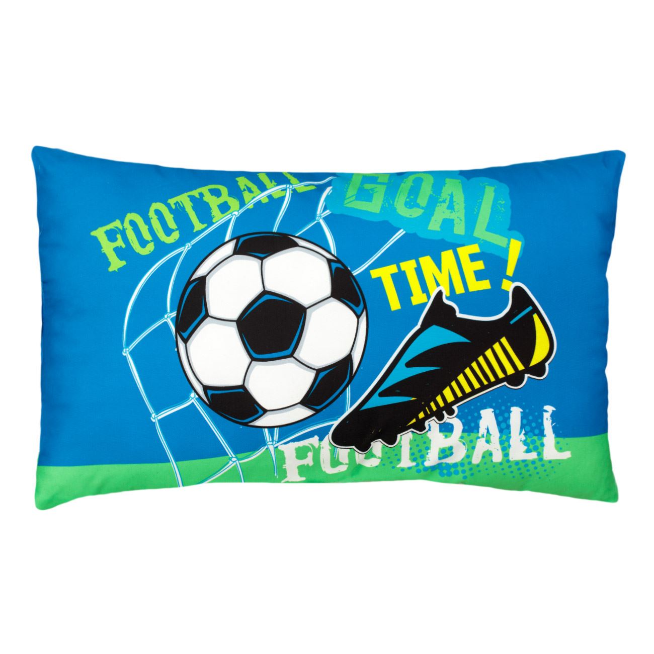 Perna Decorativa Albastra Footbal pentru Copii 50x30cm - poza 2