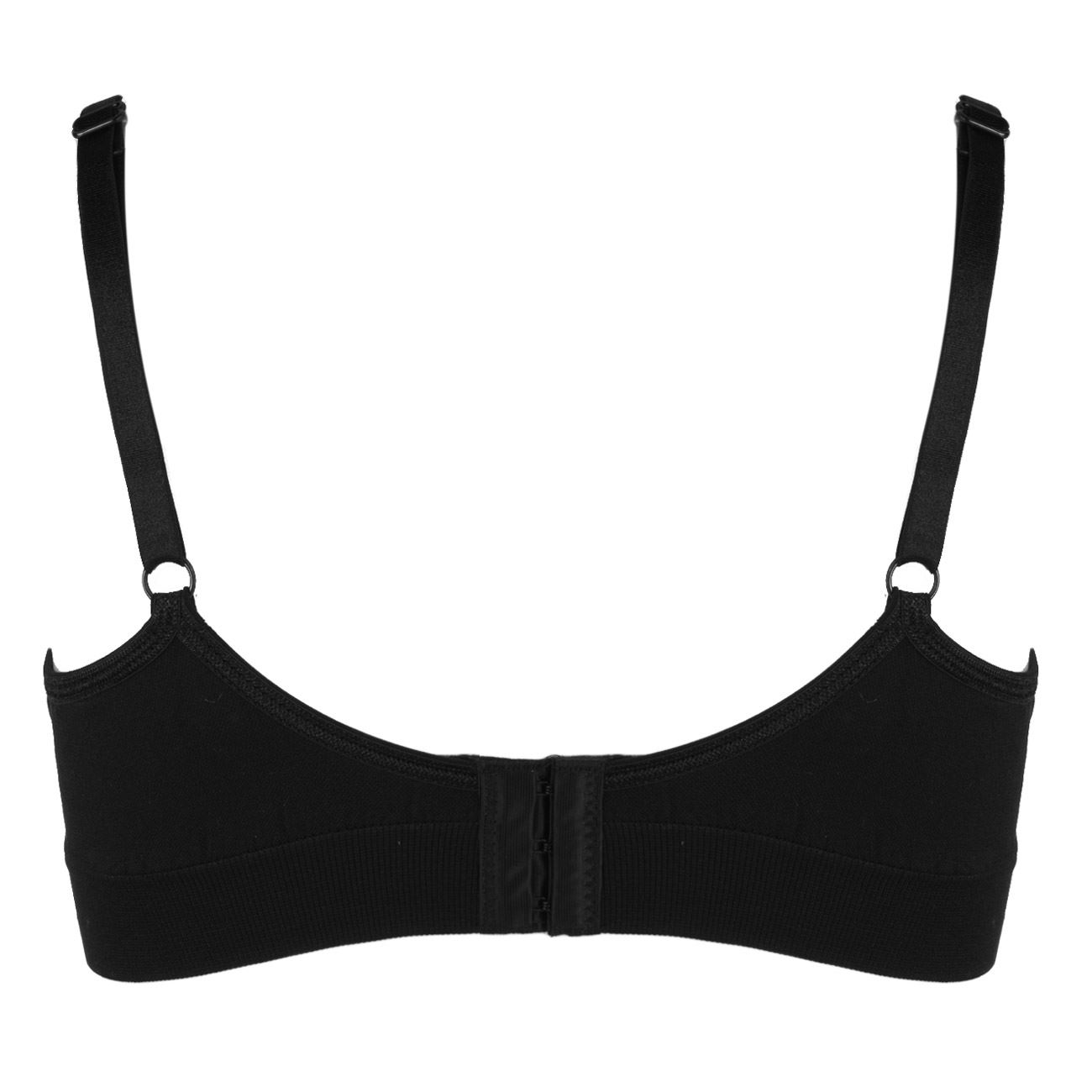 Sutien Negru Ribbed Maternitate & Alaptare - poza 3