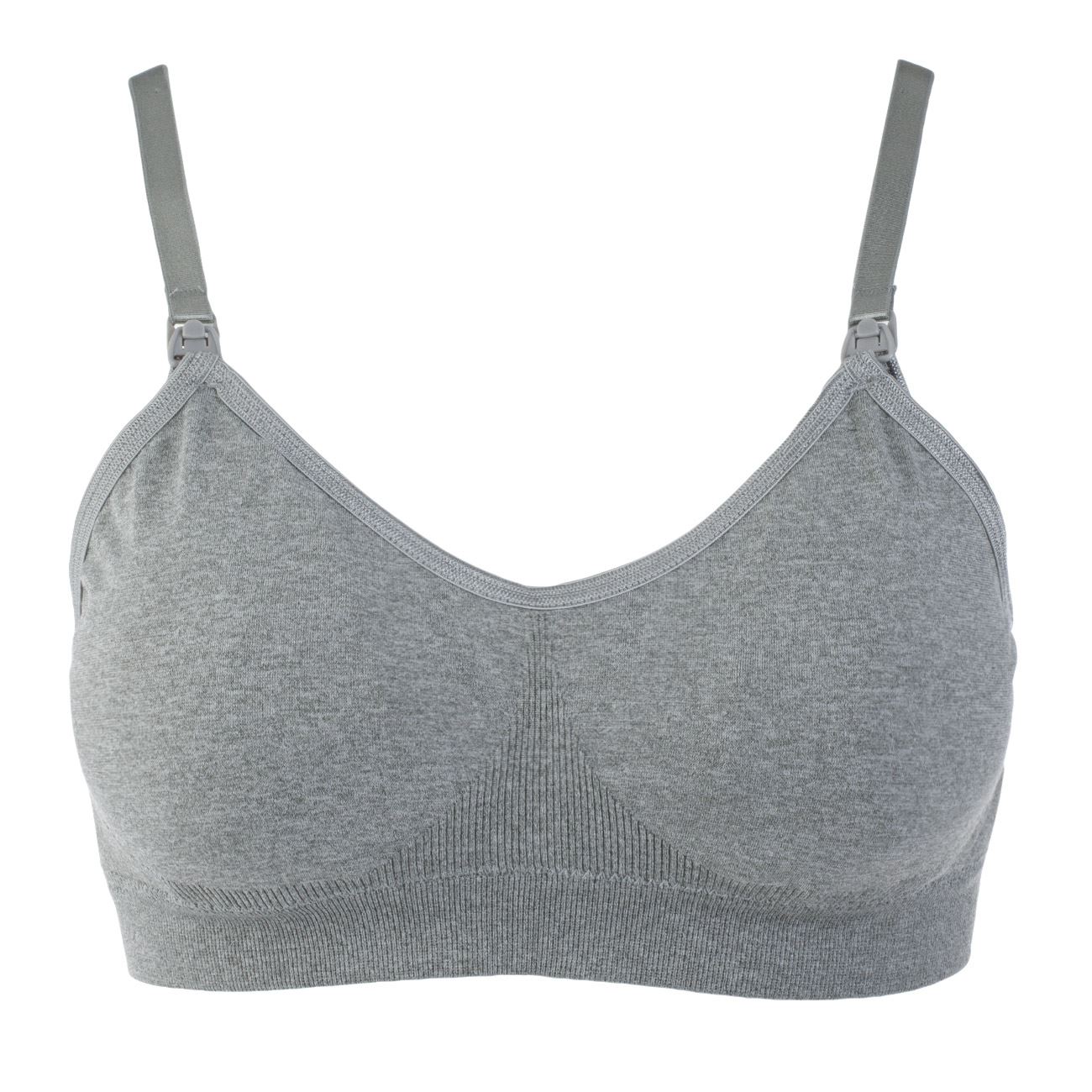 Sutien Seamless Gri de Maternitate & Alaptare