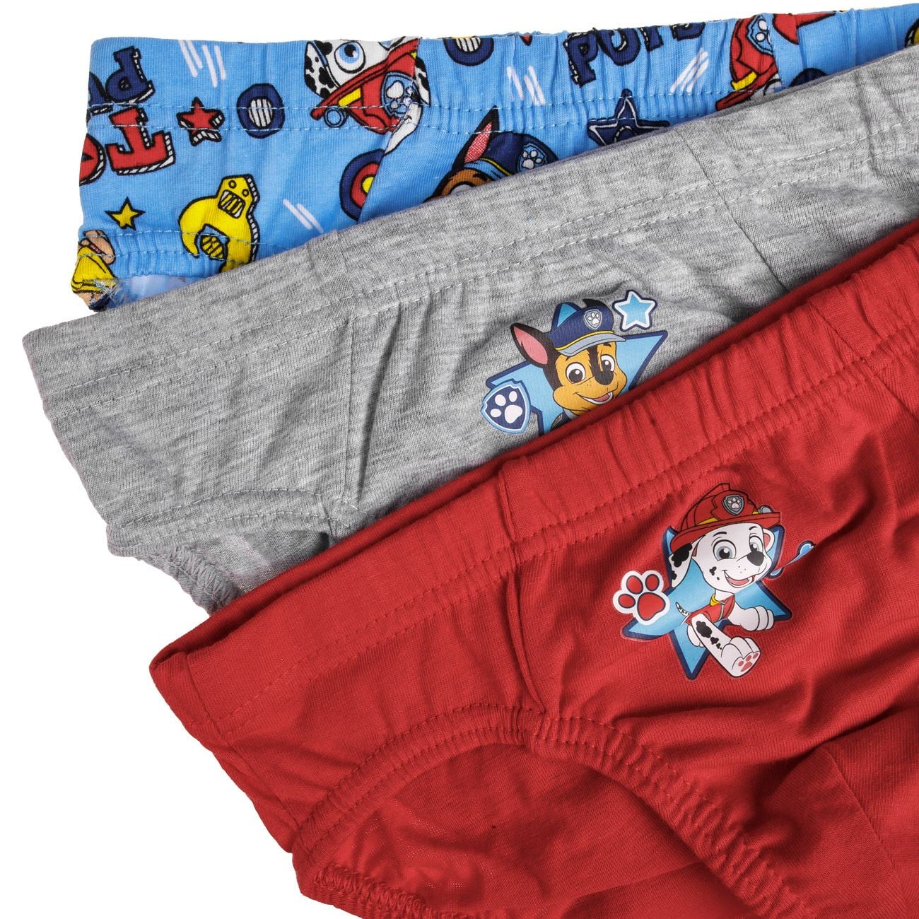 Set Chiloti Gri Ciel Rosii Paw Patrol pentru Copii - 3 perechi