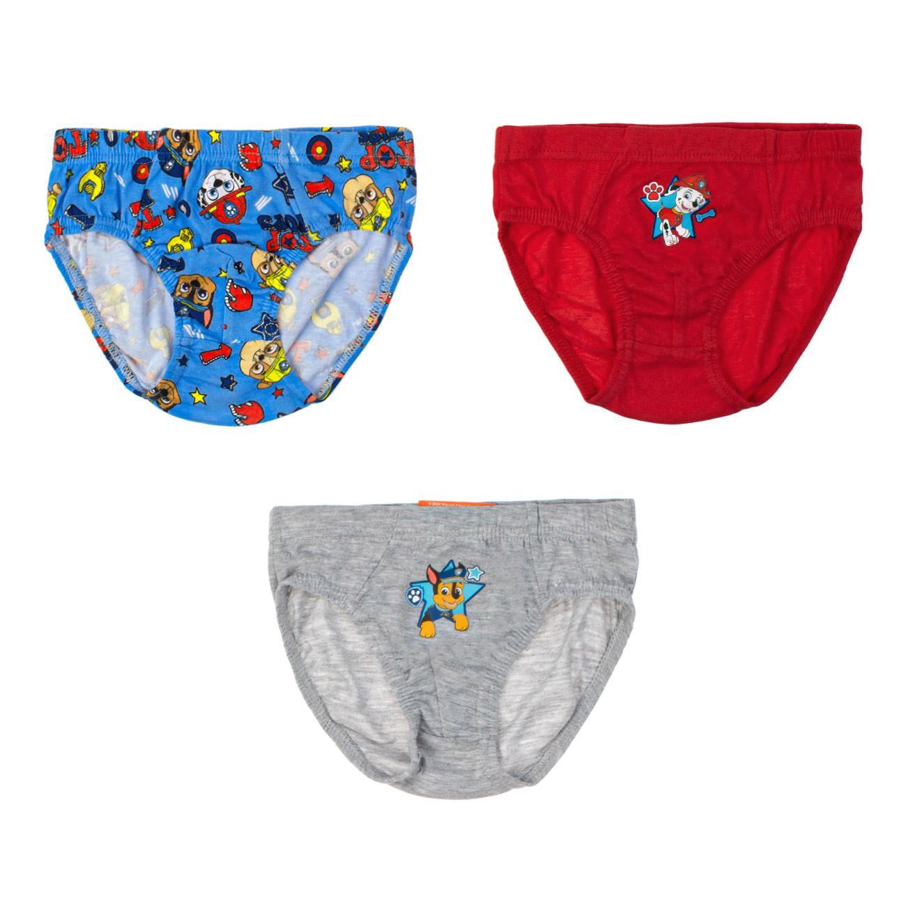 Set Chiloti Gri Ciel Rosii Paw Patrol pentru Copii - 3 perechi - poza 2