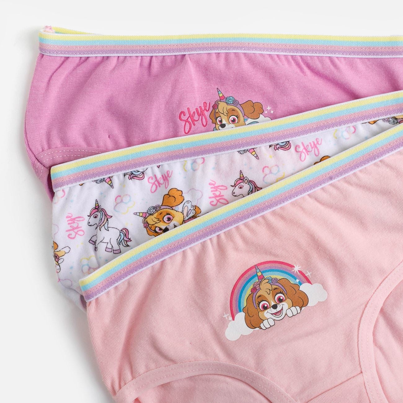 Set Chiloti Colorati cu Imprimeu Paw Patrol pentru Copii - 3 perechi