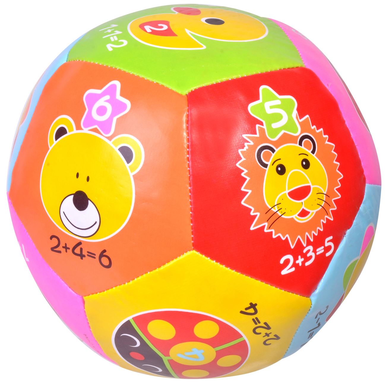 Jucarie Zornaitoare Minge Animale 17cm