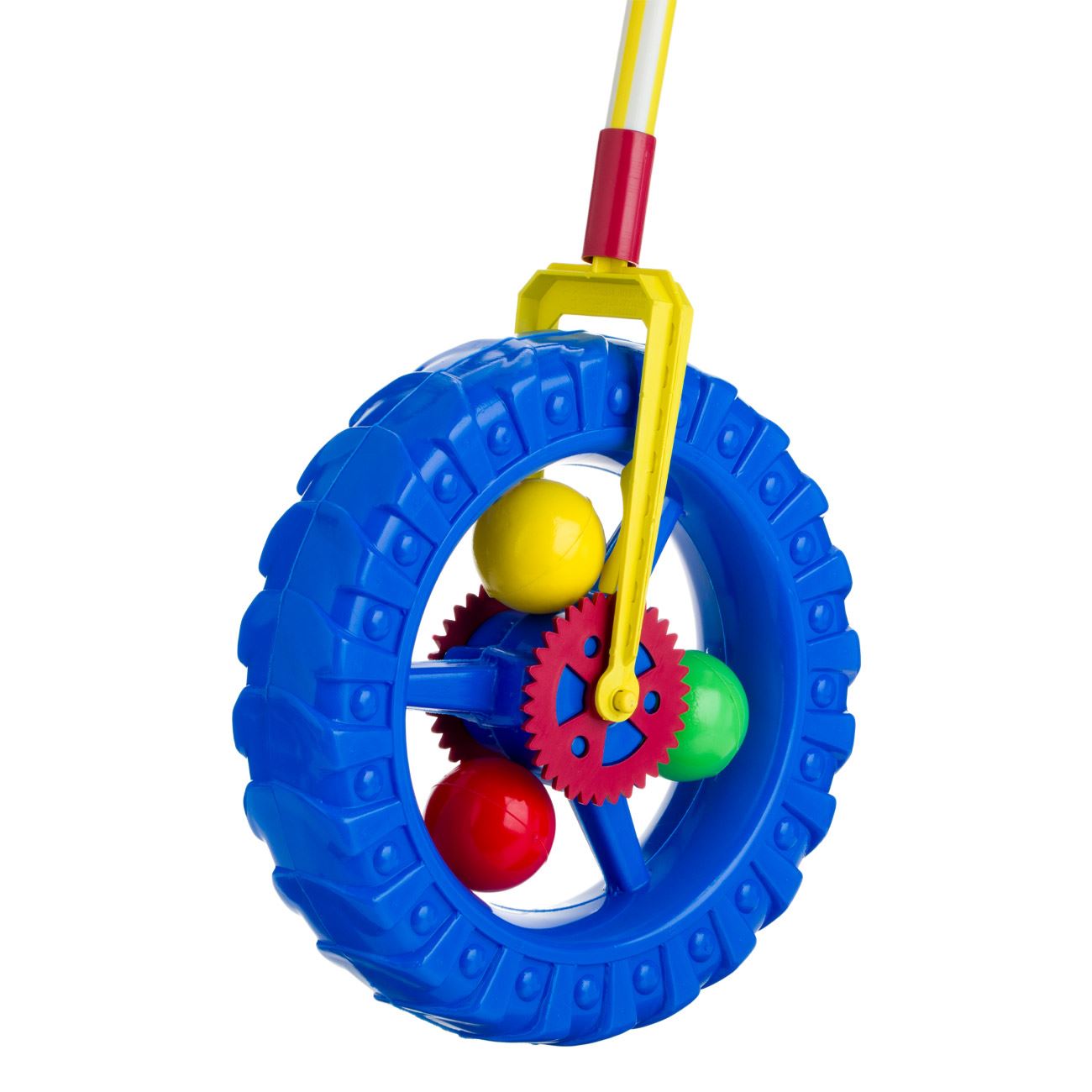 Roata de Impins din Plastic cu Maner Ø24x74cm - poza 2