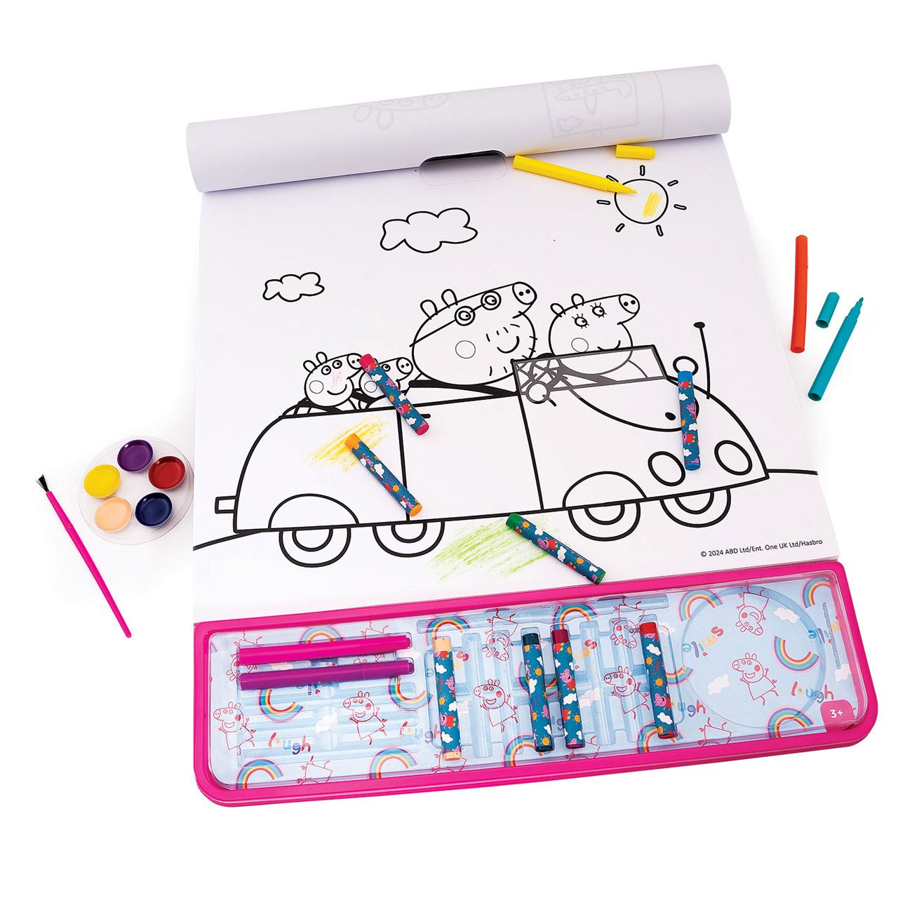 Set Giga Block de Colorat Peppa 5in1 - AS - poza 2