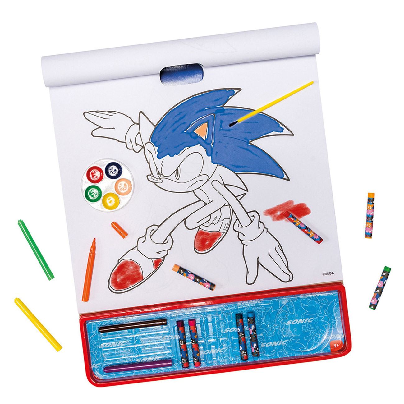 Giga Block Set de Colorat Sonic 5in1 - AS - poza 2
