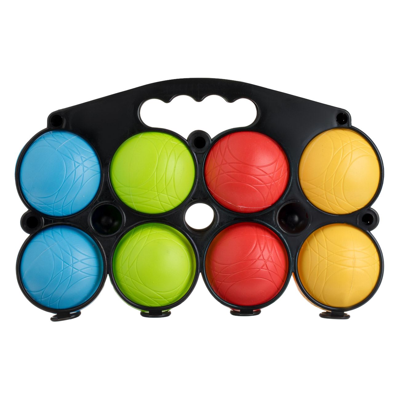 Joc Petanque cu 8 Bile Colorate 7cm - poza 3