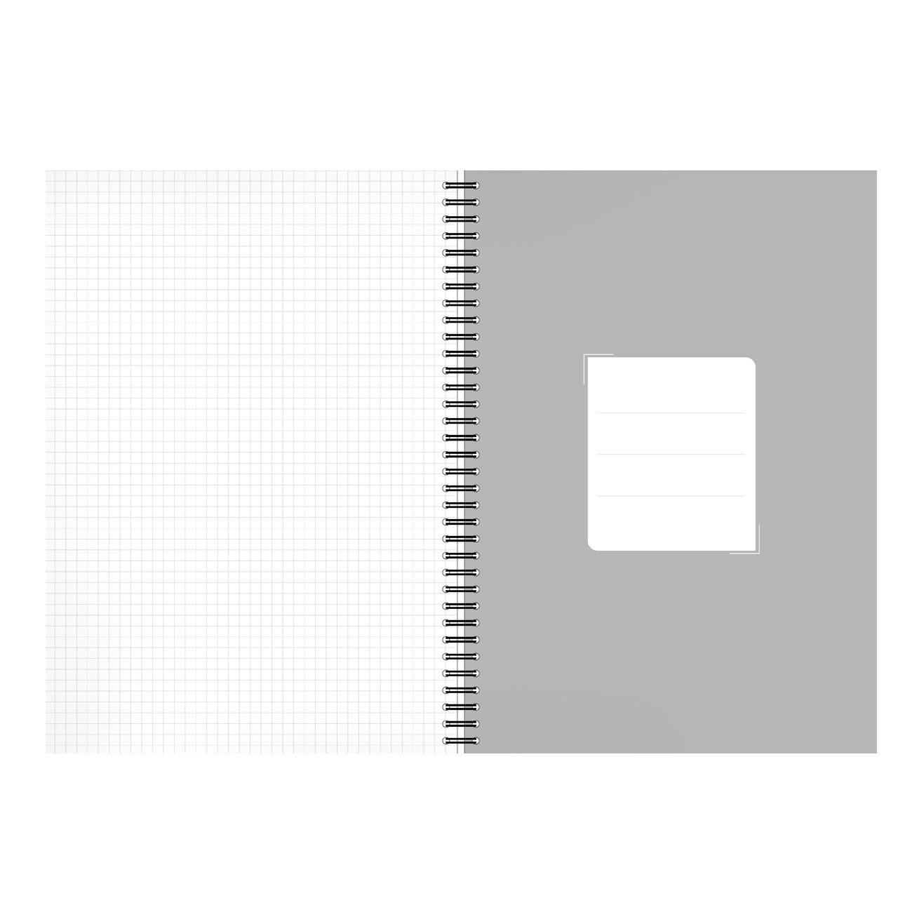 Caiet A4 Matematica Coperta cu Model Marmura Spirala & 4 Subiecte - 128F - poza 2