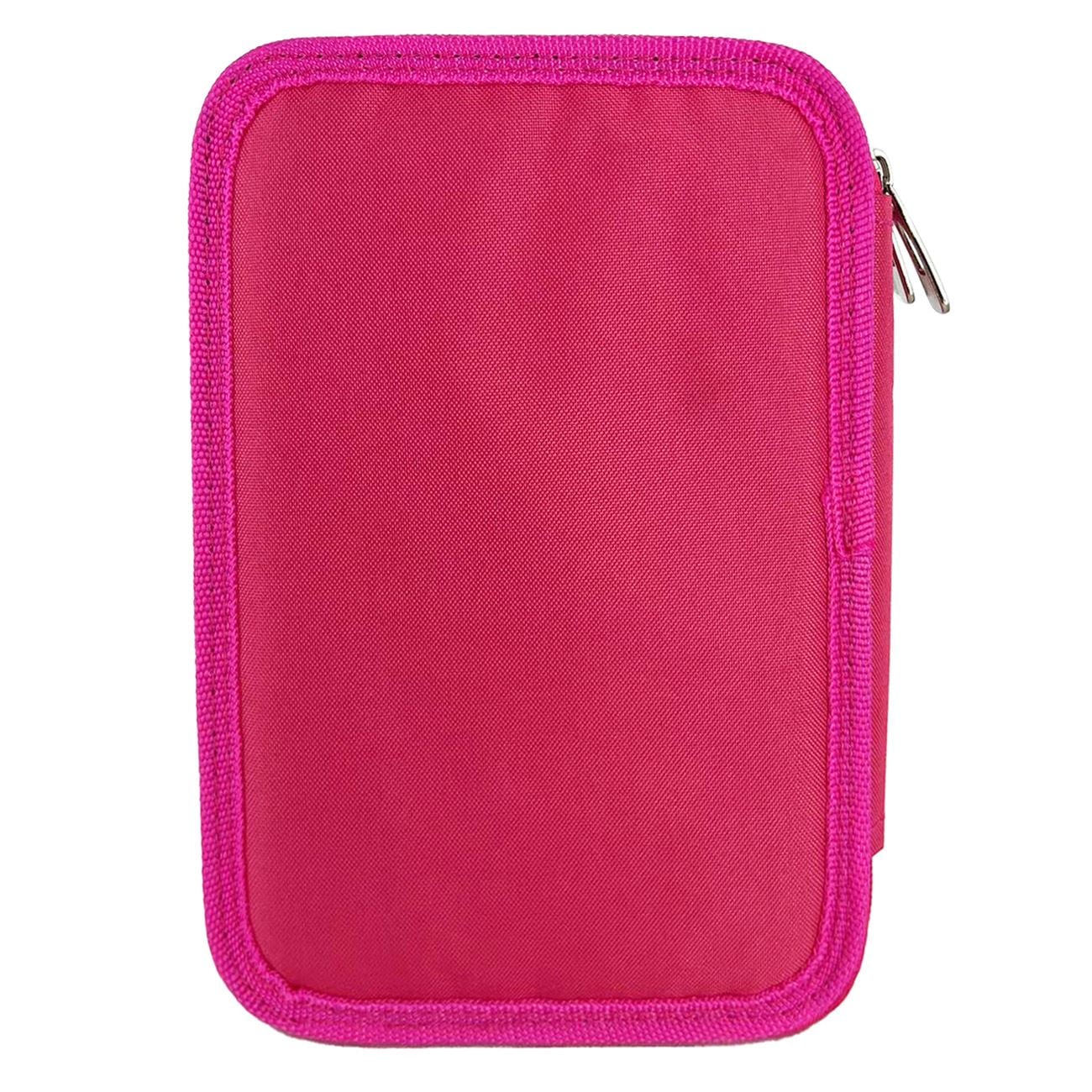 Penar Echipat Triplu Roz Turcoaz Coada de Sirena cu Paiete 15x6x21cm - Fanatee - poza 4