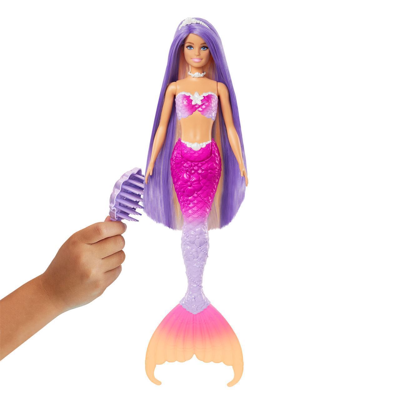 Barbie Sirena Transformare Magica - Mattel - poza 2