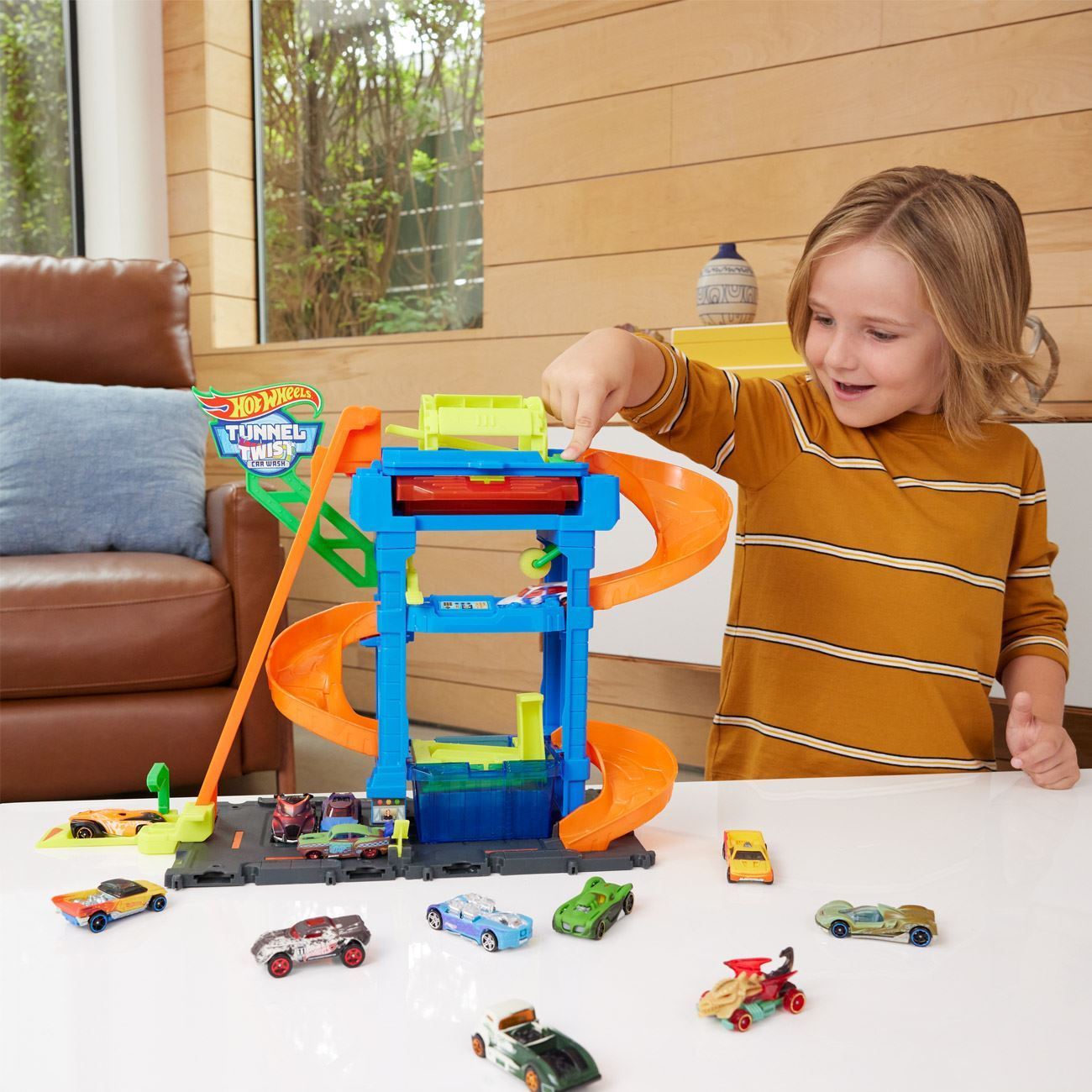 Hot Wheels Spalatorie Auto - Mattel - poza 3
