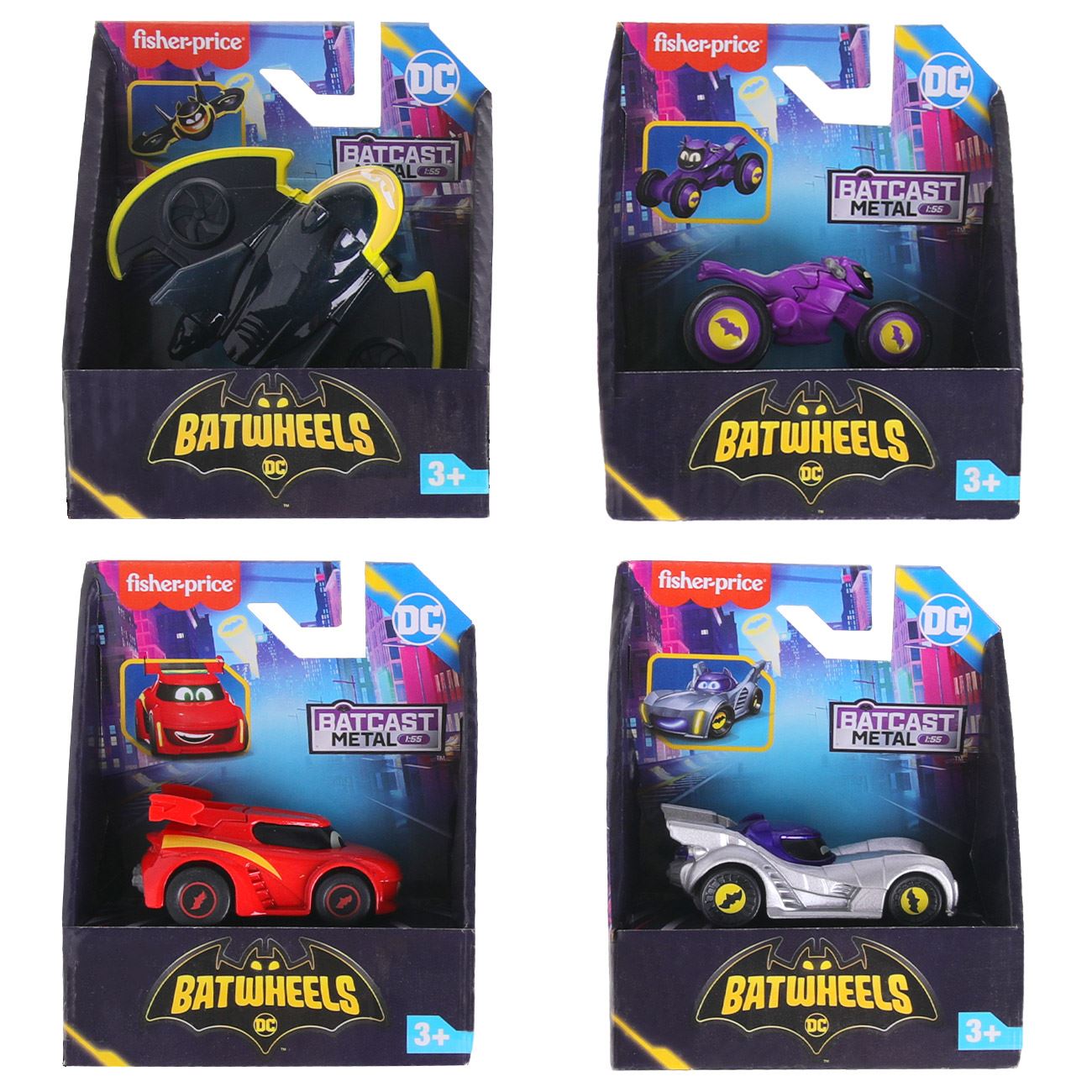 Hot Wheels Masinuta Batwheels - Mattel