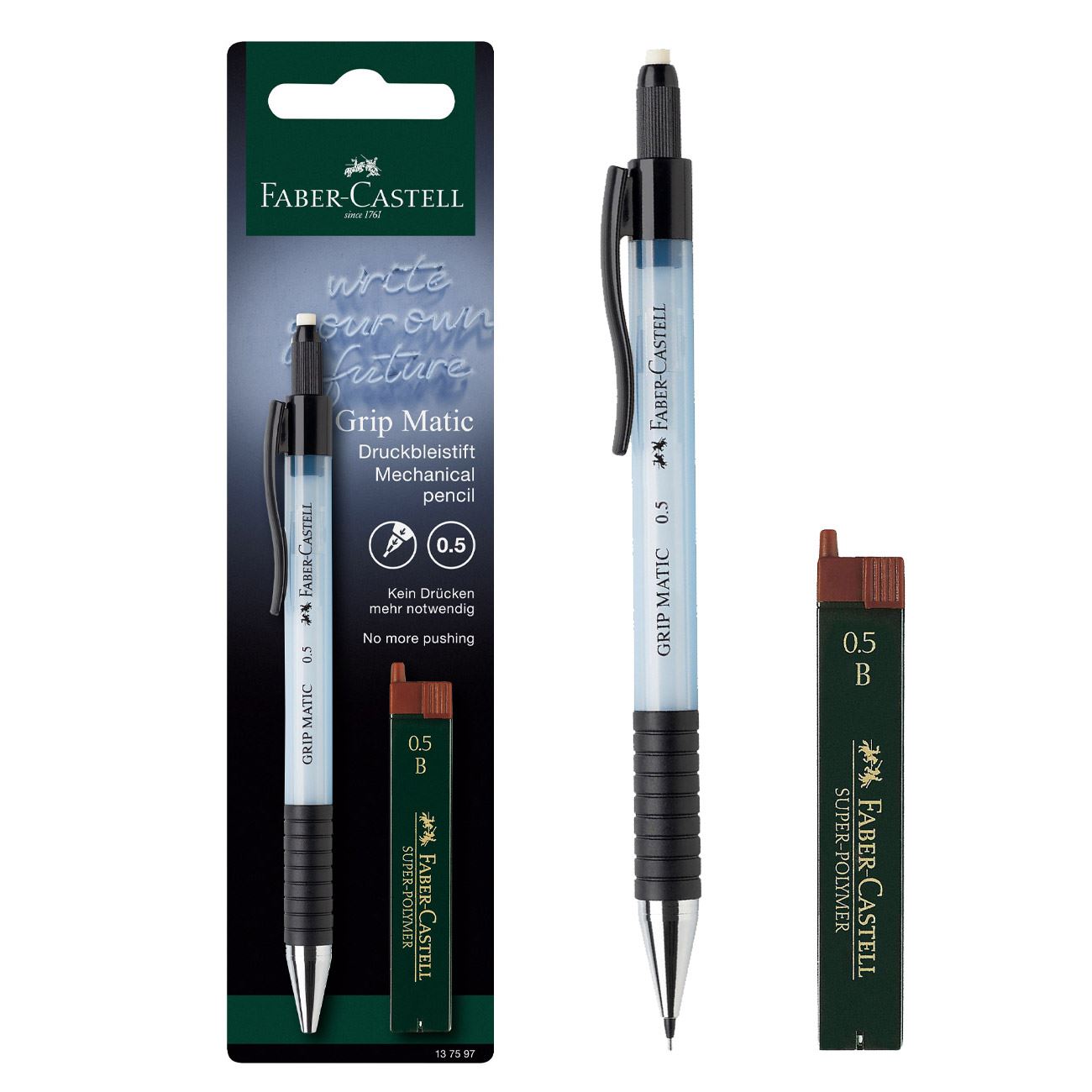 Creion Mecanic cu Corp Ciel Radiera & Mine 0.5mm Faber Castell