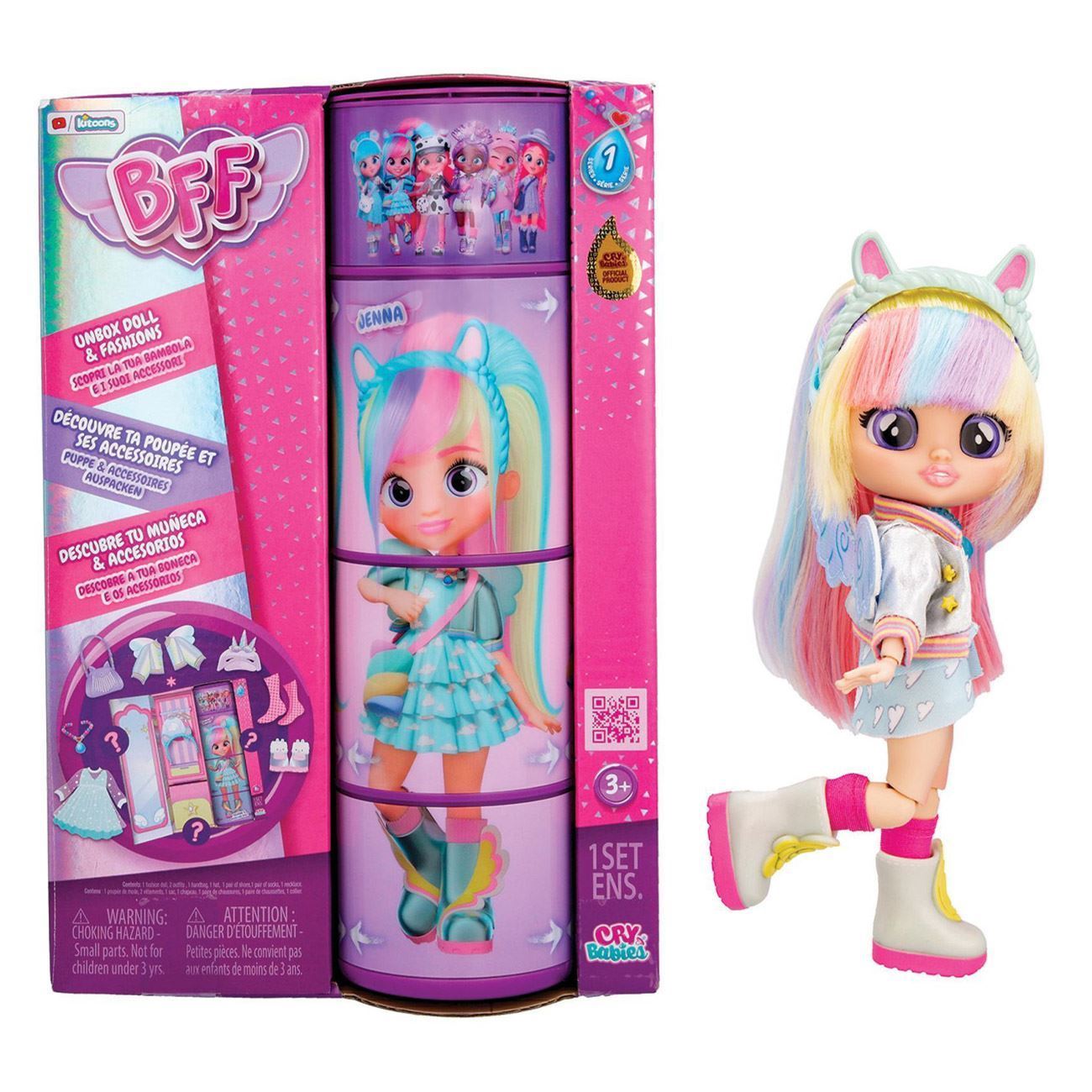 Cry Babies Papusa BFF - AS - poza 6