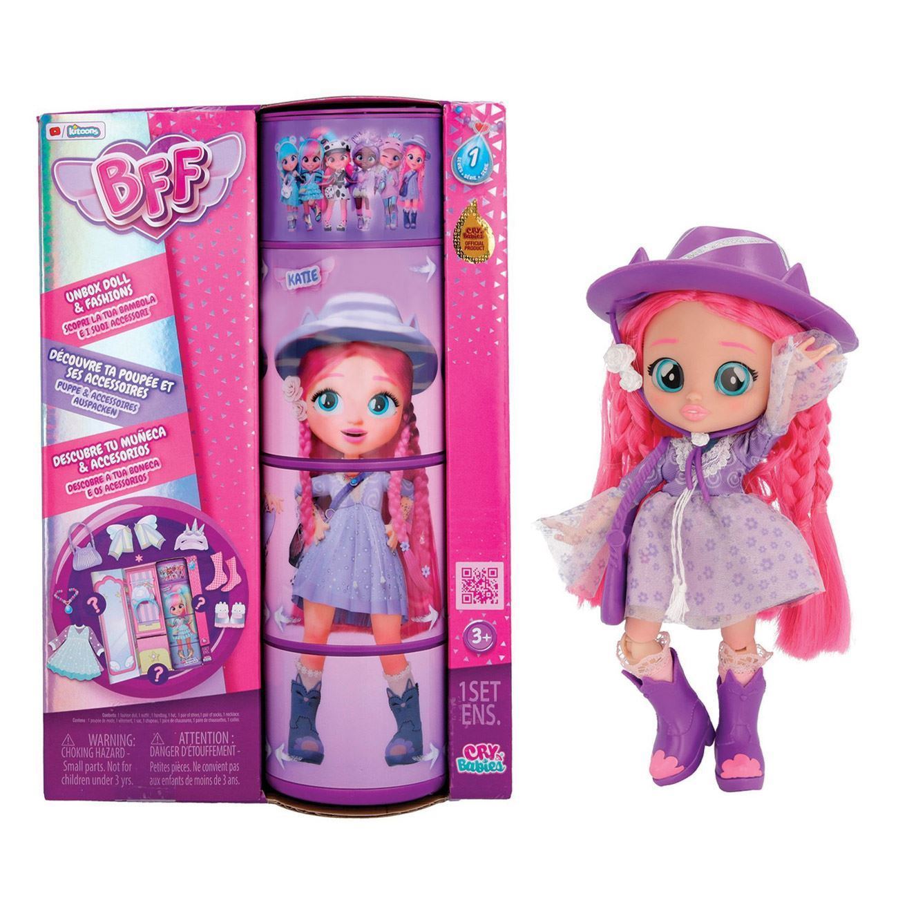 Cry Babies Papusa BFF - AS - poza 7
