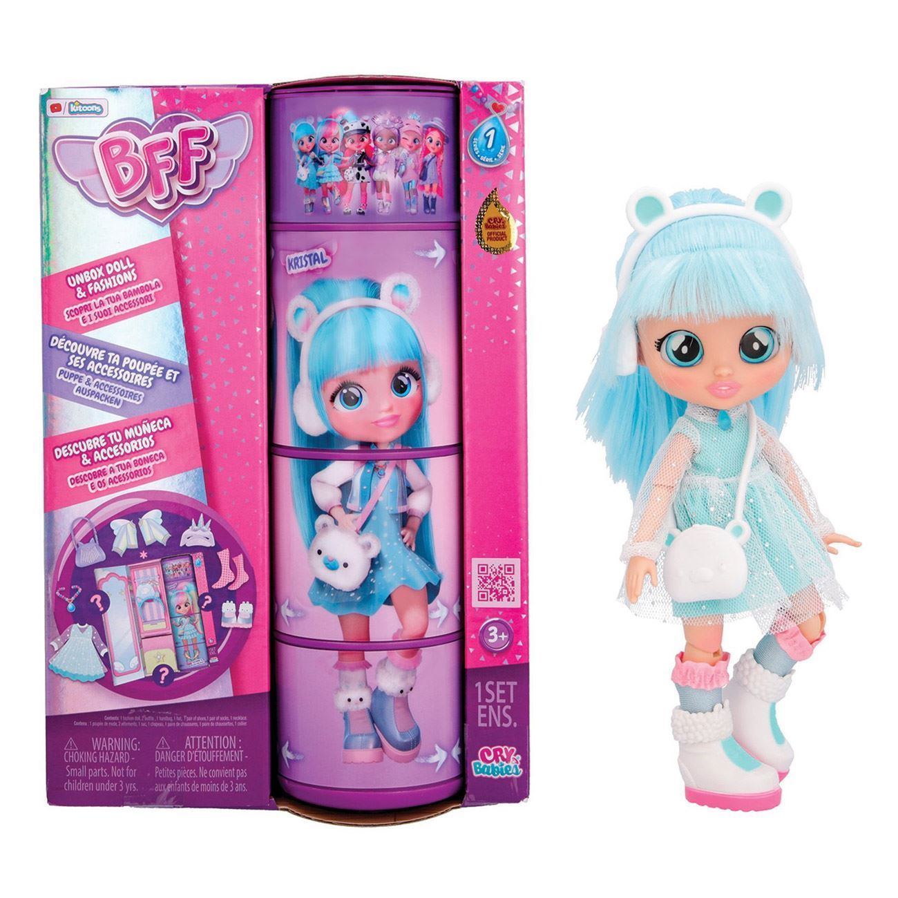 Cry Babies Papusa BFF - AS - poza 8