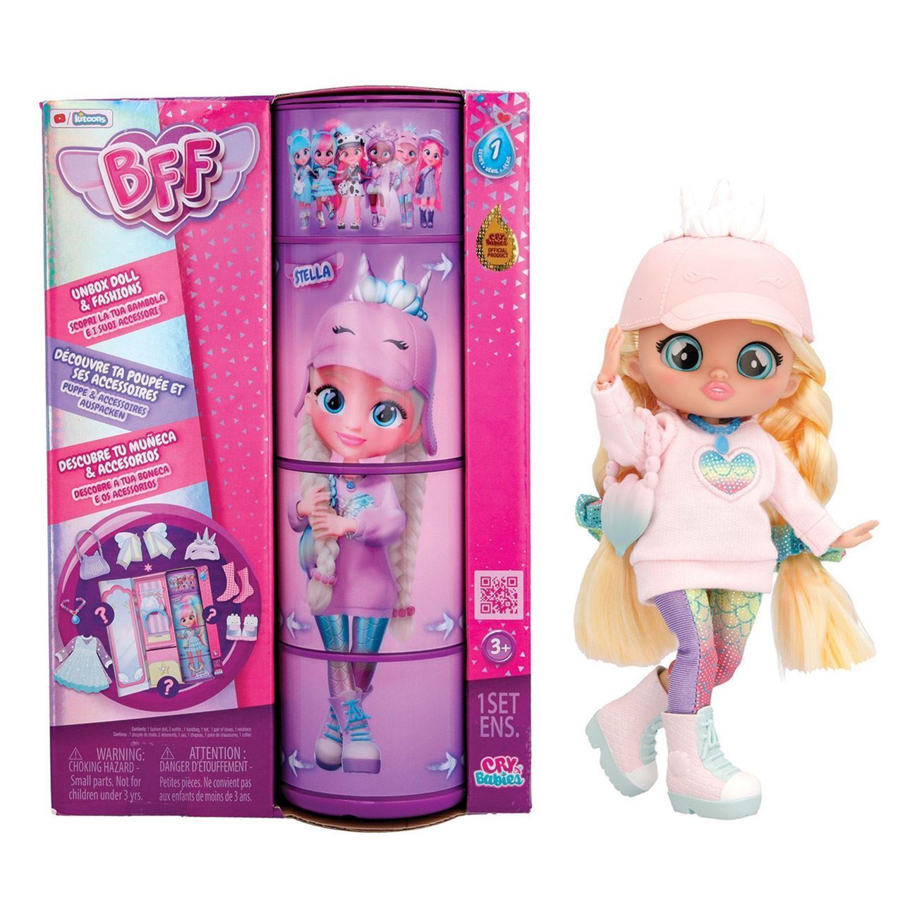 Cry Babies Papusa BFF - AS - poza 9