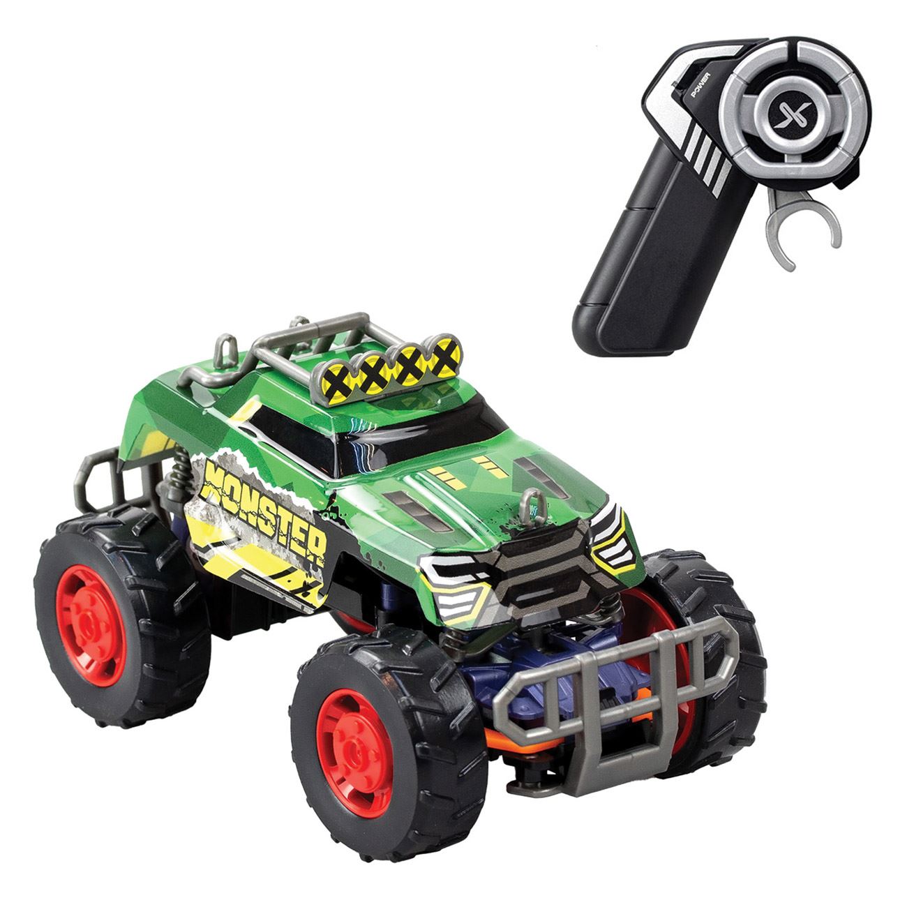 Masina cu Telecomanda Exost Build 2 Drive Deluxe Set - AS