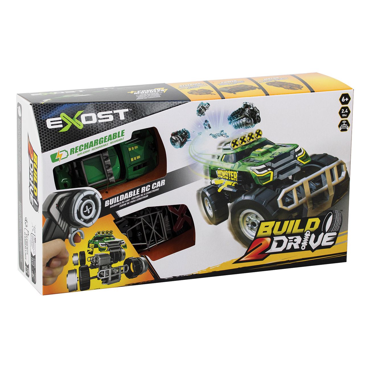 Masina cu Telecomanda Exost Build 2 Drive Deluxe Set - AS - poza 5