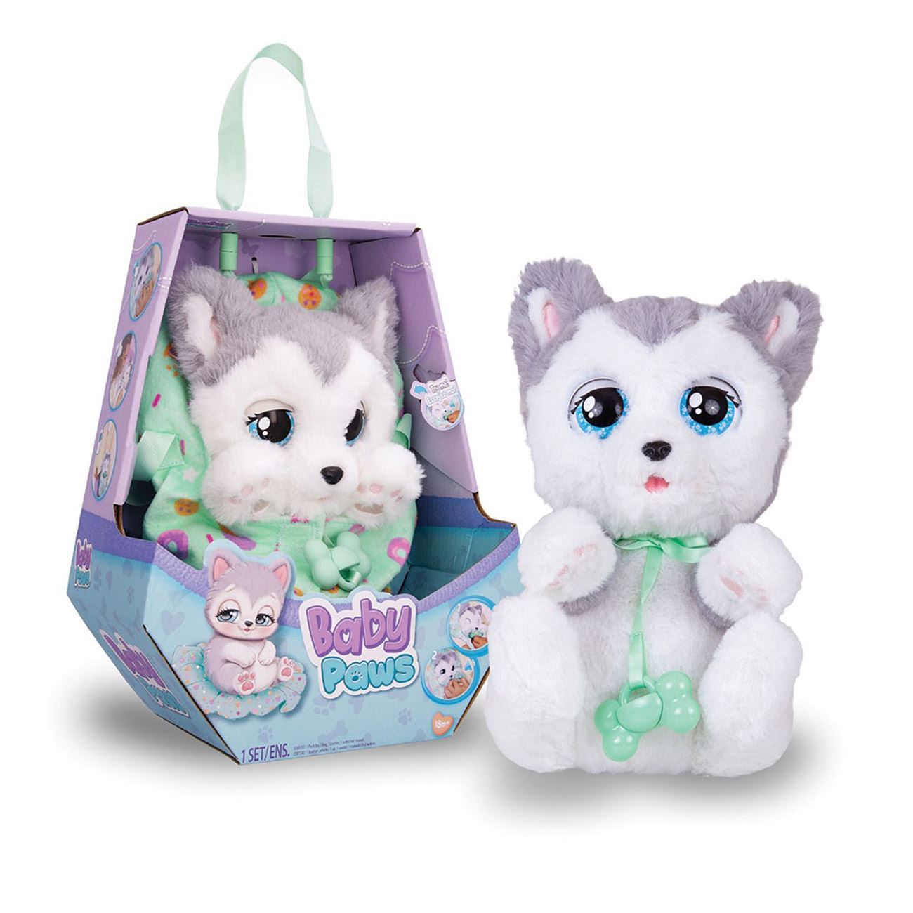 Baby Paws Catelus de Plus Interactiv - AS - poza 9