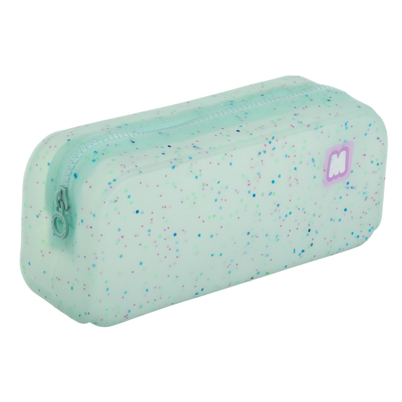 Penar Tub din Silicon Marshmallow Colorat cu Glitter 21.5x7x9cm