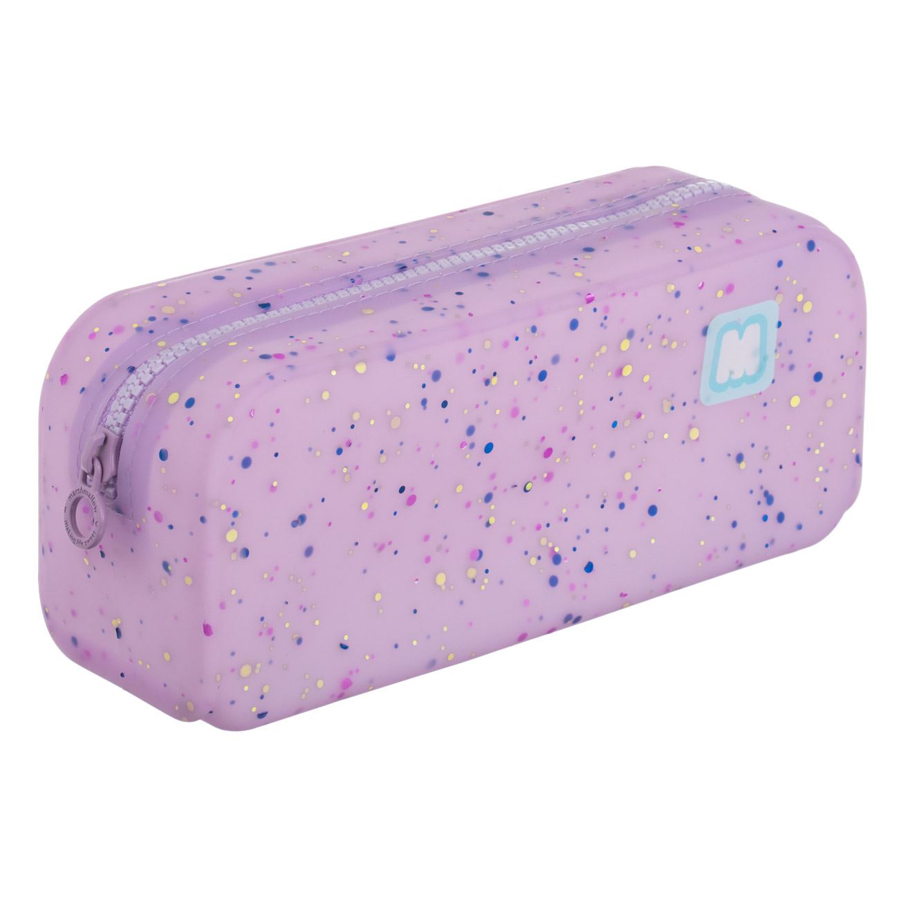 Penar Tub din Silicon Marshmallow Colorat cu Glitter 21.5x7x9cm - poza 2