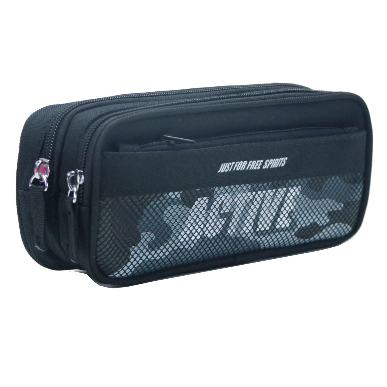 Penar Tub Triplu Neechipat Negru Plasa "Active" 22x6x9cm