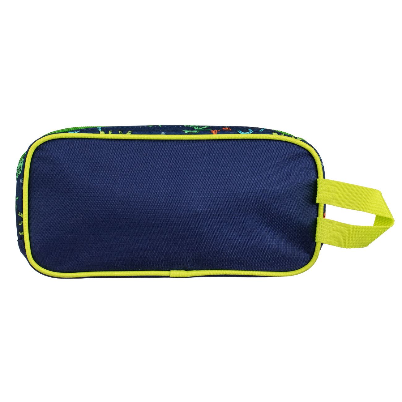 Penar Tub Oval Verde Albastru Dinozauri cu Maner 24x8x12cm - poza 4