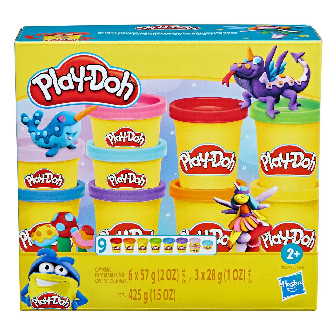 Plastilina Play - Doh Culori Vii 6-Pack - Hasbro - poza 2