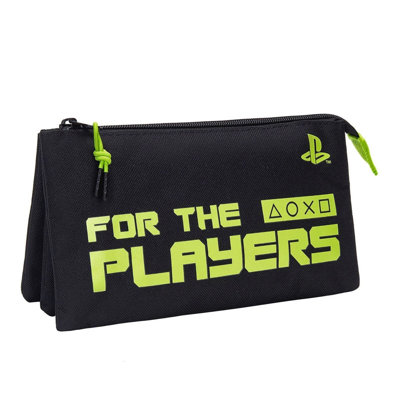 Penar Plat Negru Verde Fluorescent Playstation 23x12cm