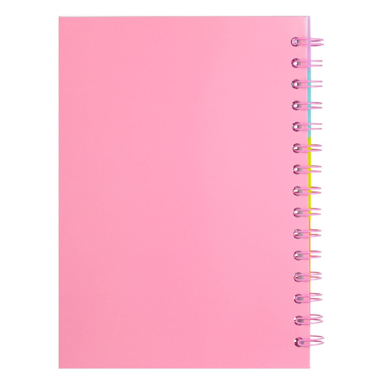 Carnetel Notite A5 cu Spirala Inimi Colorate & 4Patches - 80F - poza 3