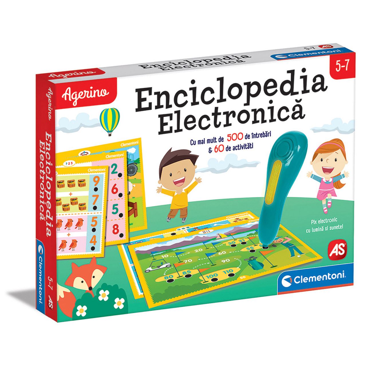 Joc Educativ Agerino ”Enciclopedia Electronica” - Clementoni