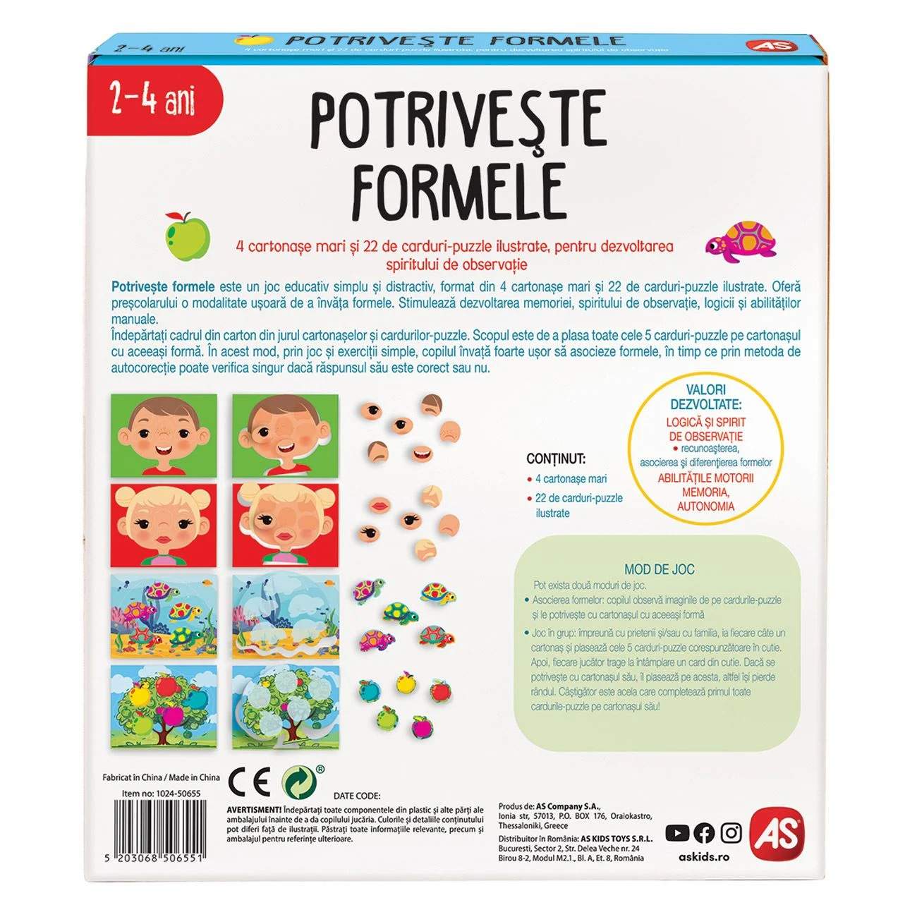 Joc Educativ ”Potriveste Formele” - AS - poza 7
