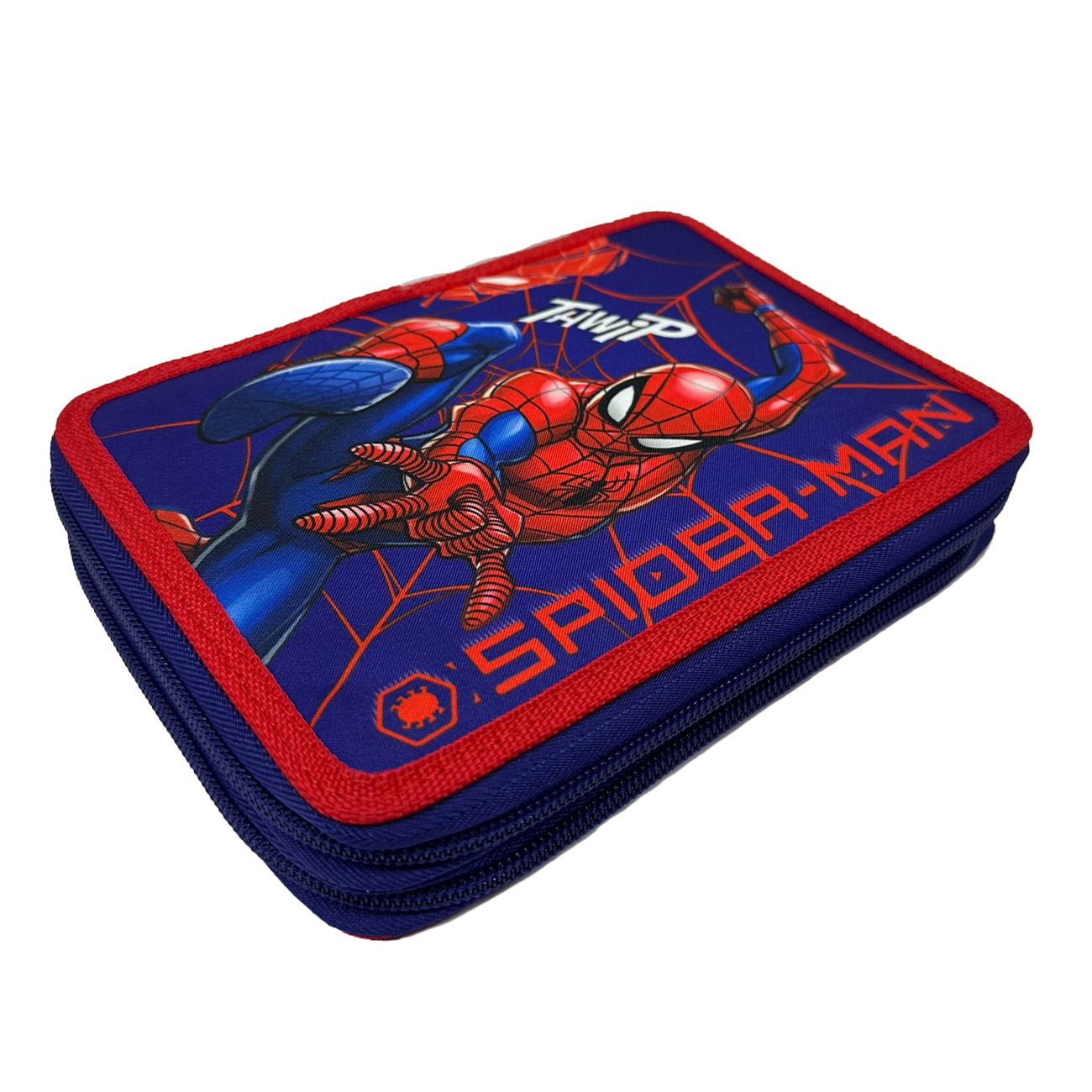 Penar Echipat Dublu Albastru Rosu Spiderman 16x4.5x21cm - poza 3