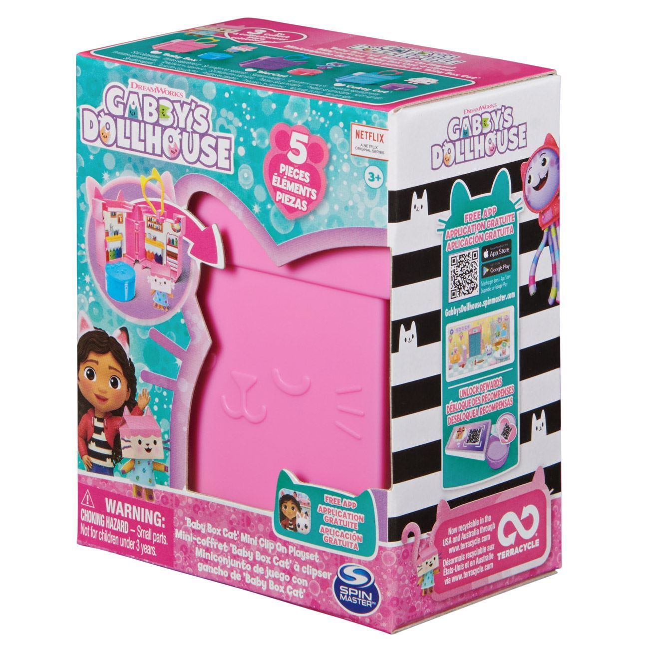 Gabby's Dollhouse Clip On Set de Joaca - Spin Master - poza 6