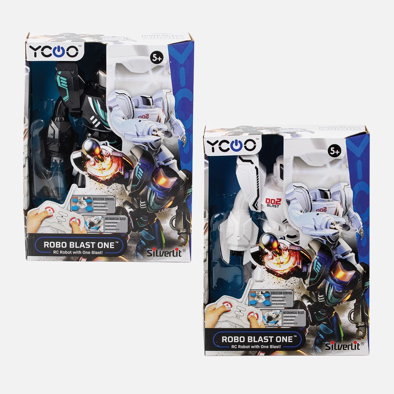 Robot cu Telecomanda Silverlit Ycoo Robo Blast One - AS - poza 3